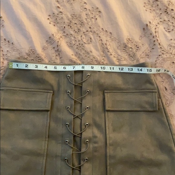 Suede mini skirt - Picture 5 of 7